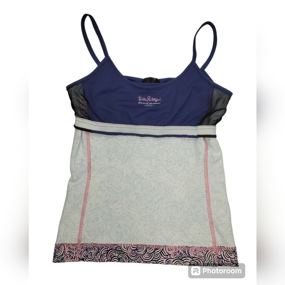 LILLY PULITZER Vinyasa Yoga Tank Top and Leggings 2 Piece Set - Picture 8 of 9